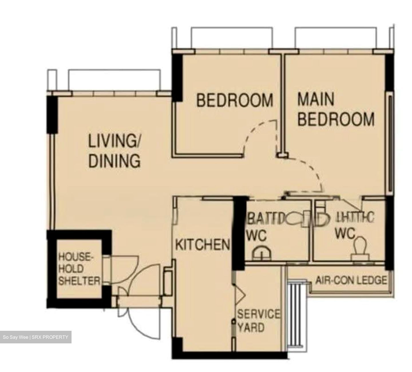 Blk 114B Alkaff Oasis (Toa Payoh), HDB 3 Rooms #618326001